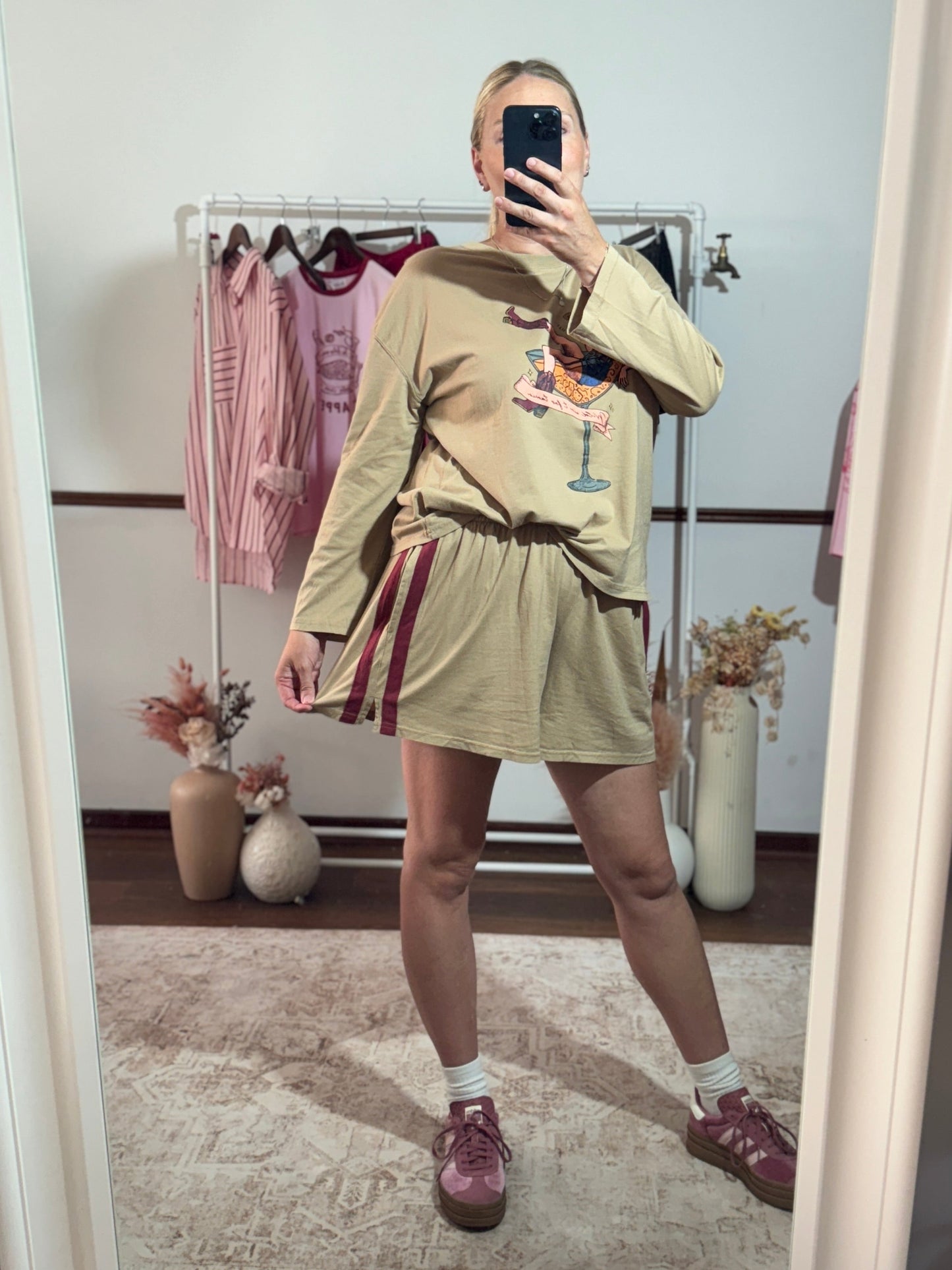 Cowgirl Cocktail Set - Camel