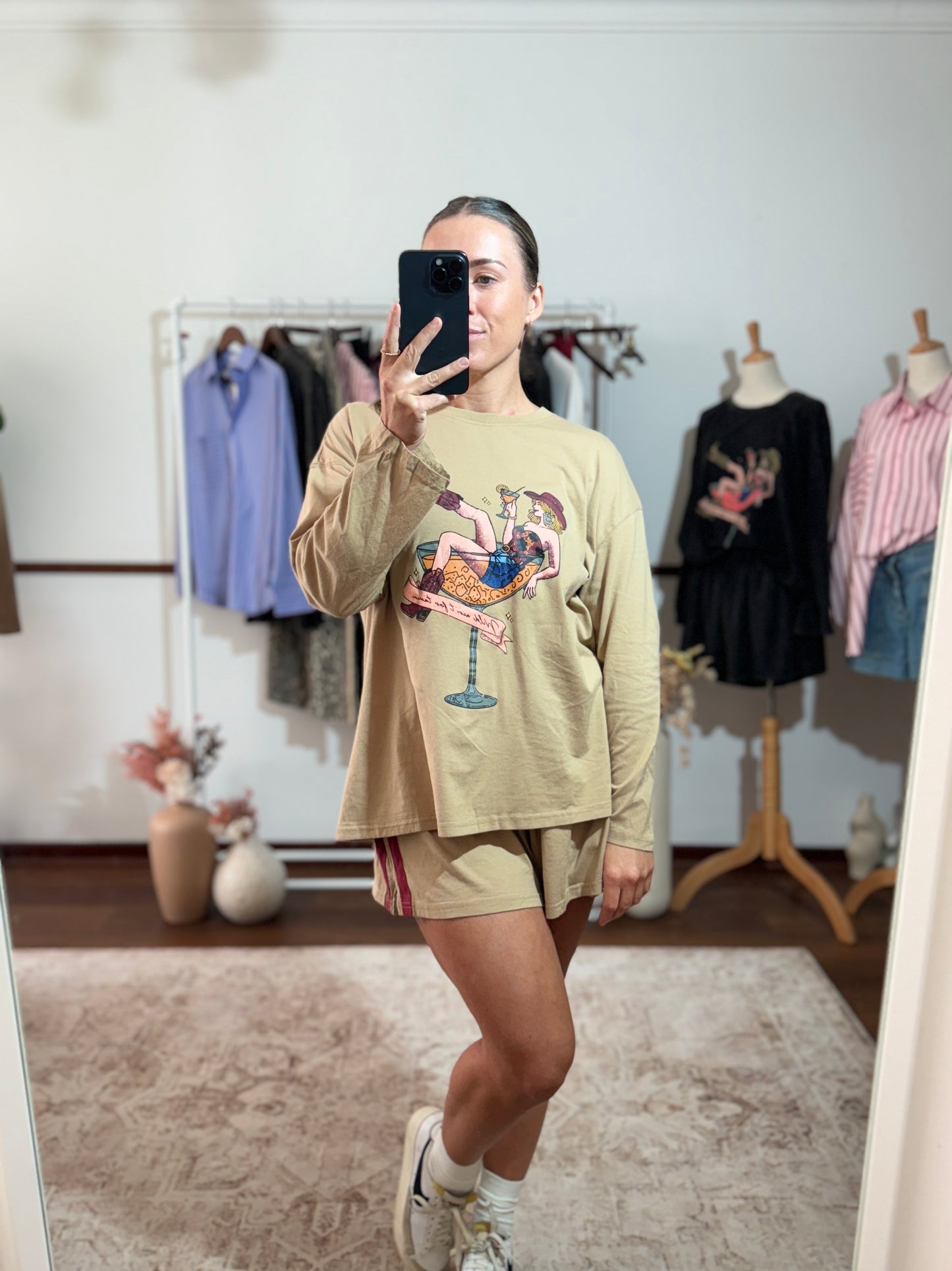 Cowgirl Cocktail Set - Camel