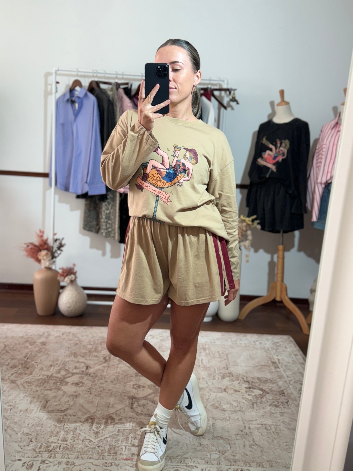 Cowgirl Cocktail Set - Camel