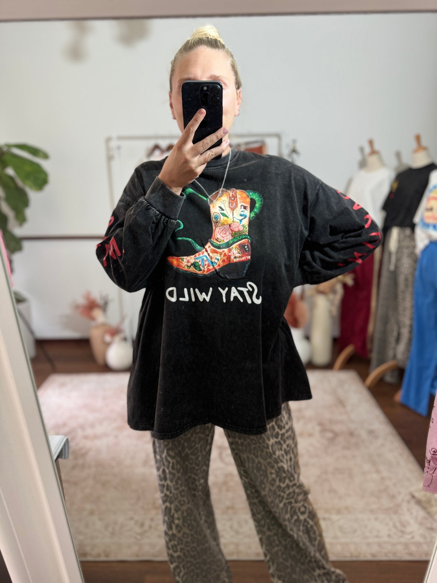 Darlin Stay Wild L/S Top