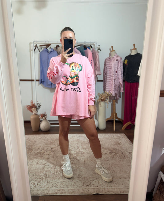 Stay Wild Set - Pink