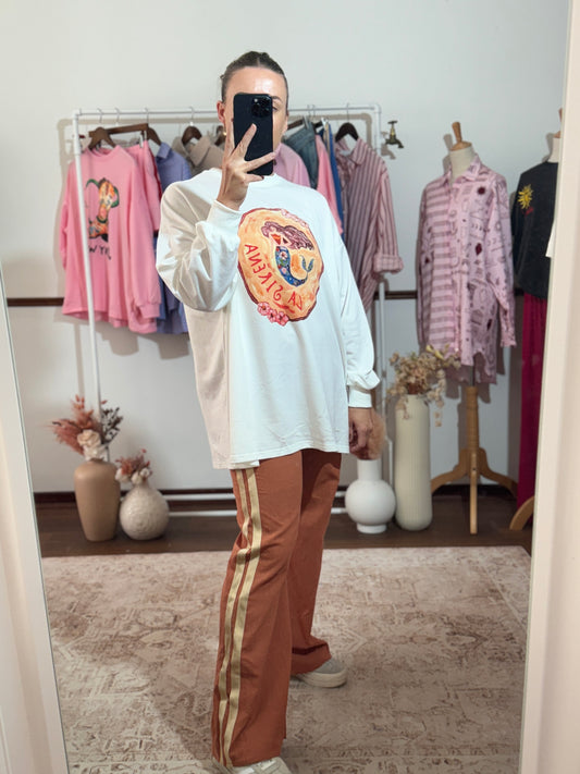 Racer Pant - Rust