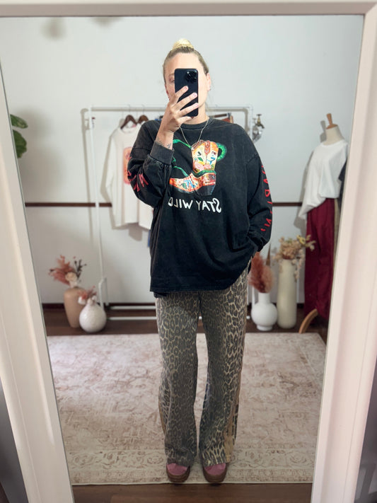 Darlin Stay Wild L/S Top