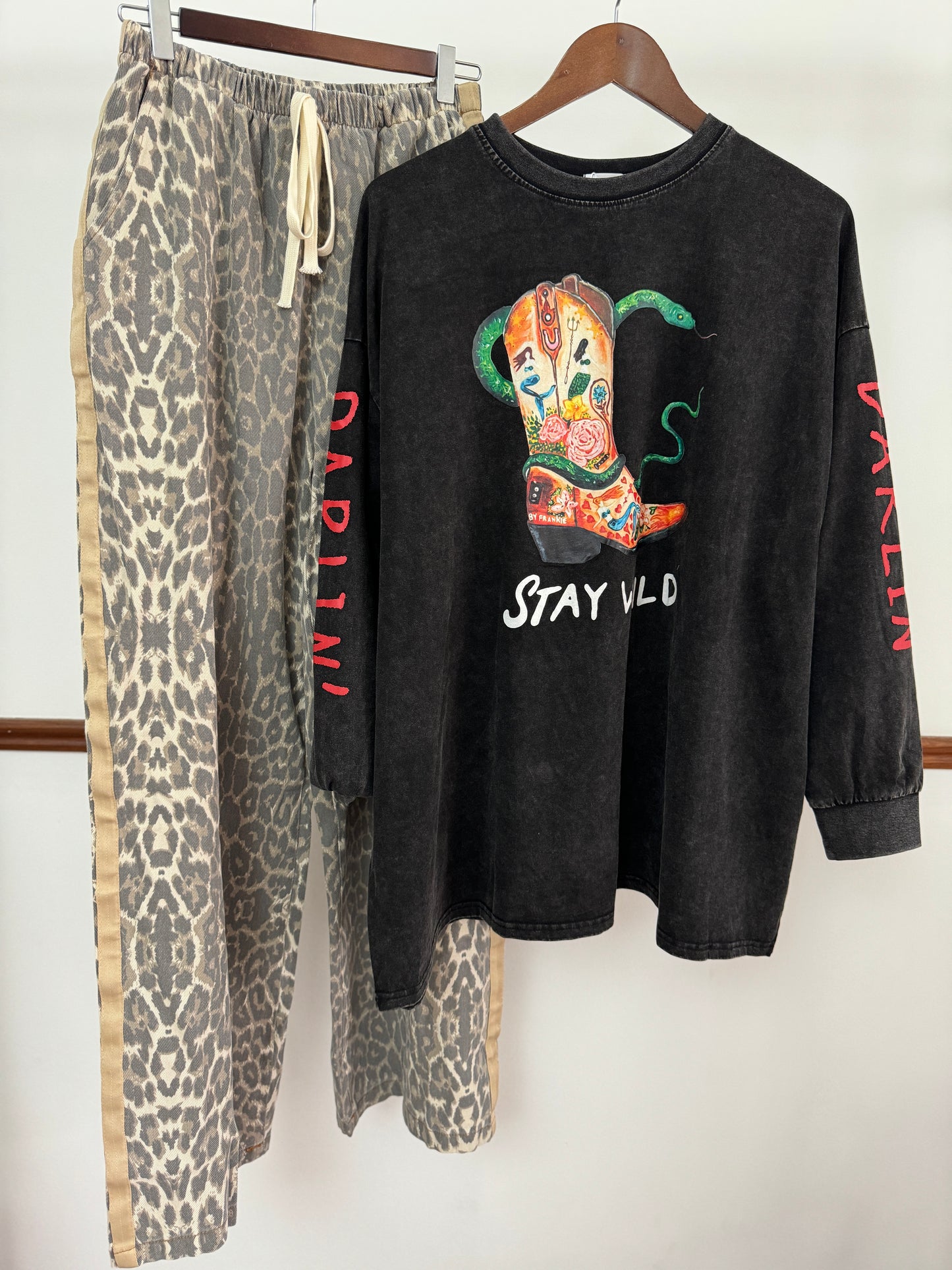 Darlin Stay Wild L/S Top
